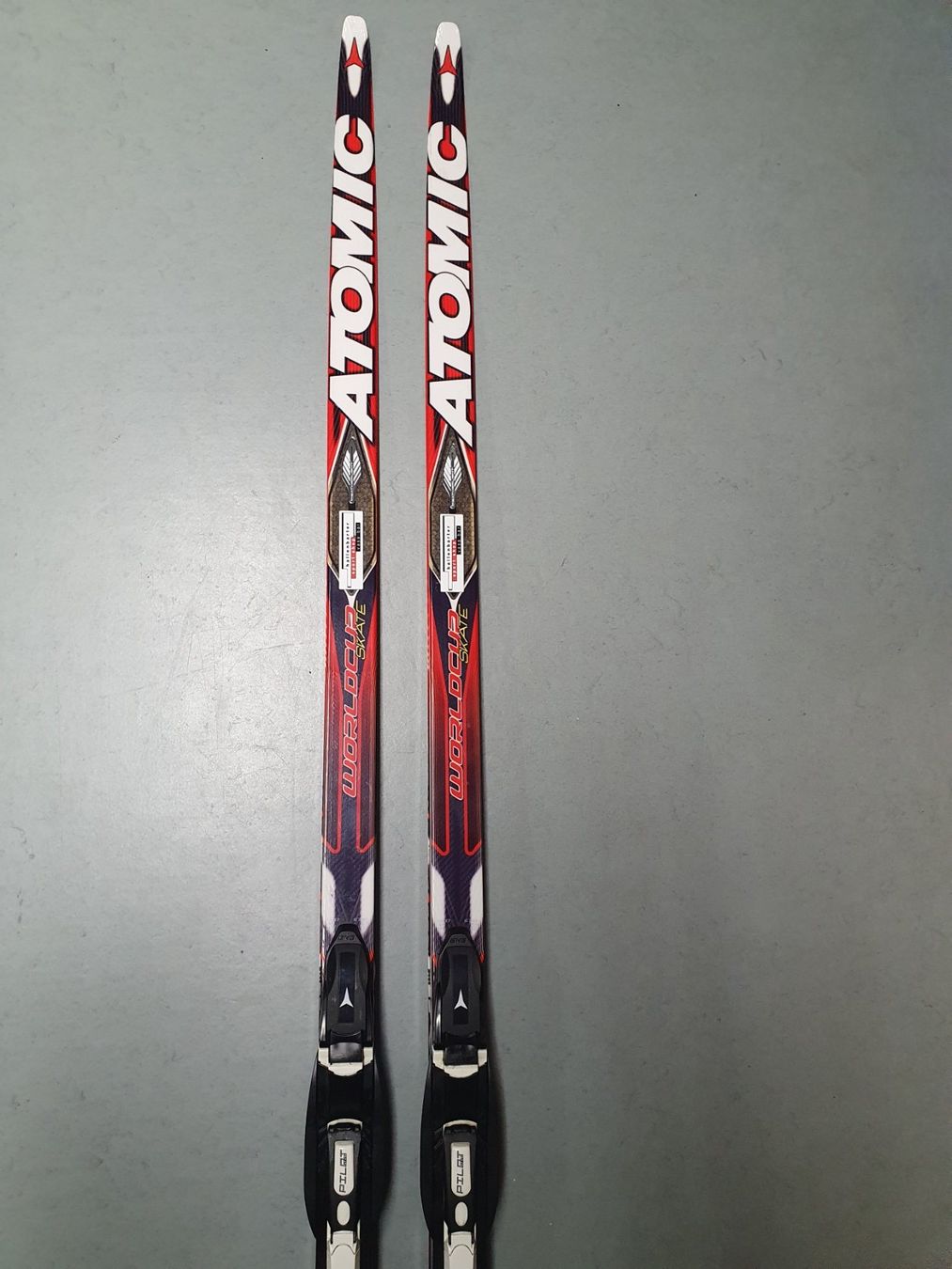 Atomic Sci: Atomic World Cup Red Cheetah light 173cm Skating Ski / SNS – Usato da Einsiedeln venduto da Salusa 5