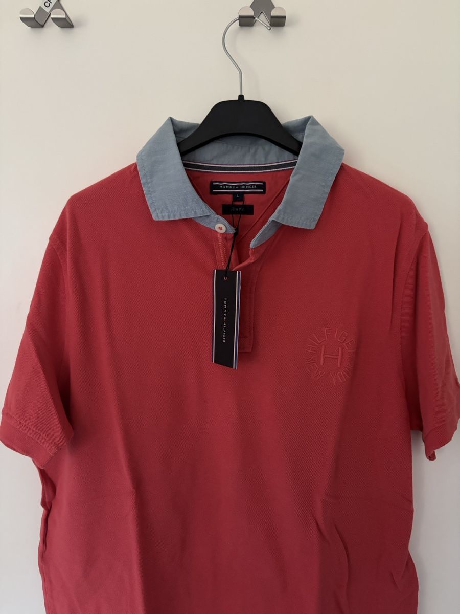 Tommy Hilfiger Magliette Polo: Tommy Hilfiger Herren Poloshirt – Nuovo e nell'imballaggio originale da Otelfingen venduto da Boosted