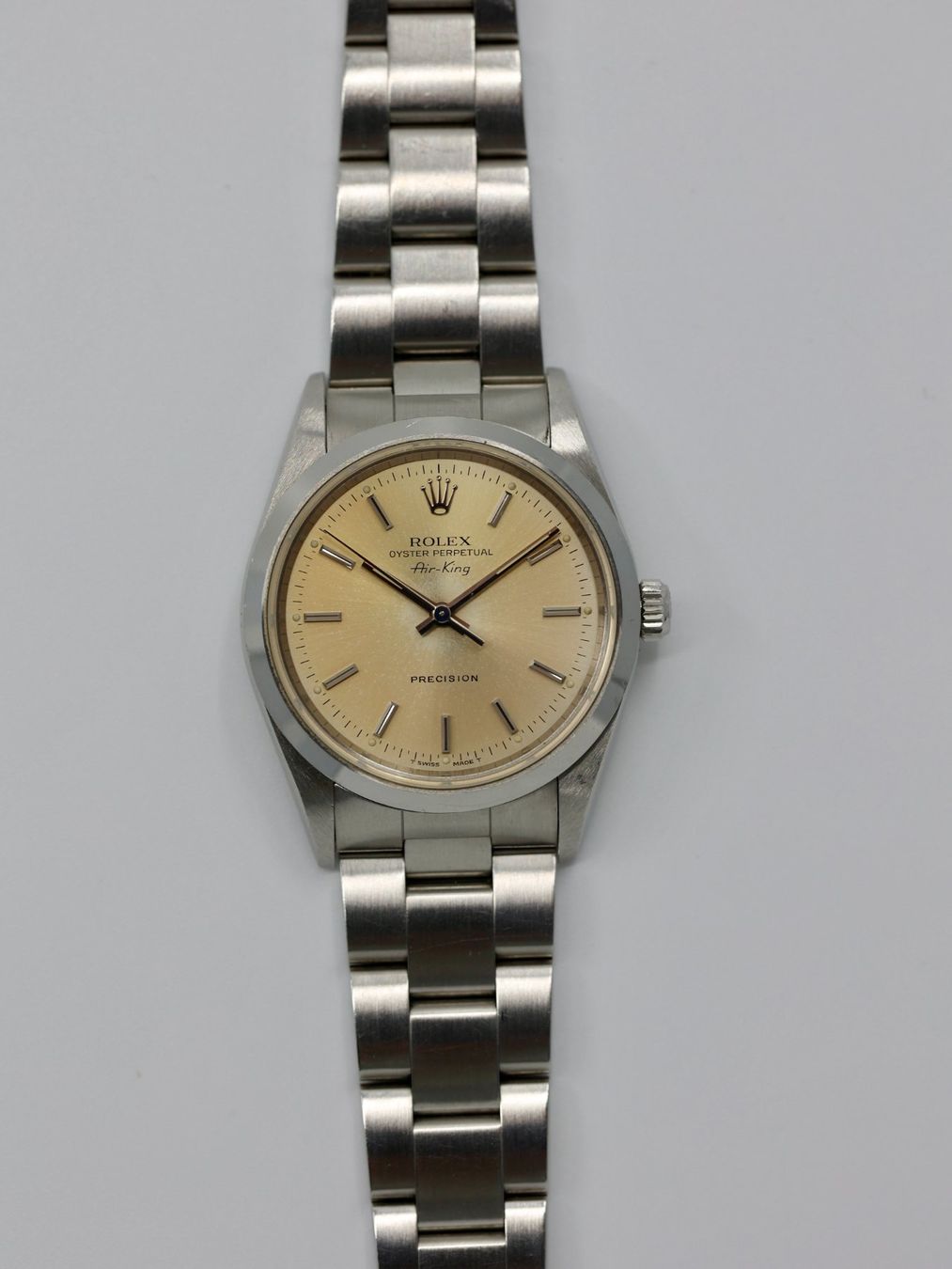Rolex Orologi: Rolex Air-King 14000 'Cream Dial' – Usato da Zürich venduto da Lazulivintagewatches 2