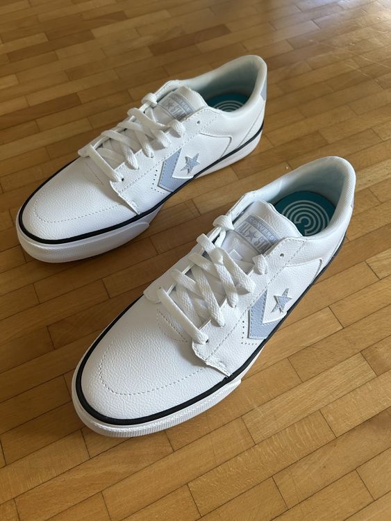Converse Scarpe da uomo: Neu!Converse Belmont Ox White, Size:43 EUR:43 UK:8.5 – Nuovo e nell'imballaggio originale da St Gallen venduto da kon_2nnp