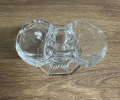 Eleganter Kerzenhalter aus Glas für gemütliche Abende!