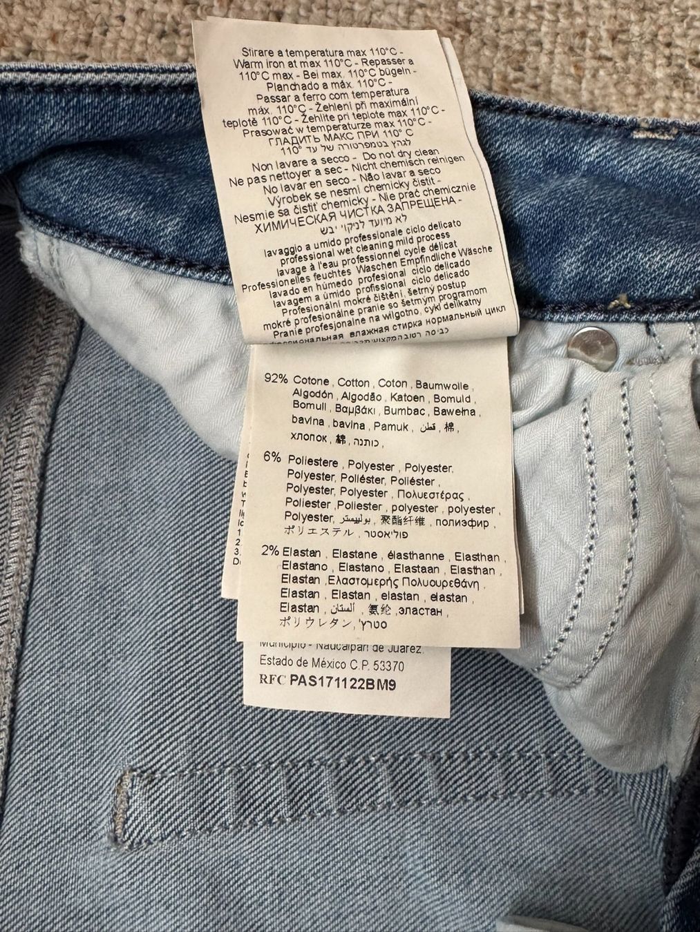 Replay Jeans: Replay Jeans Faaby mit Stretch W27 – Usato da Unterseen venduto da bongmarley 4