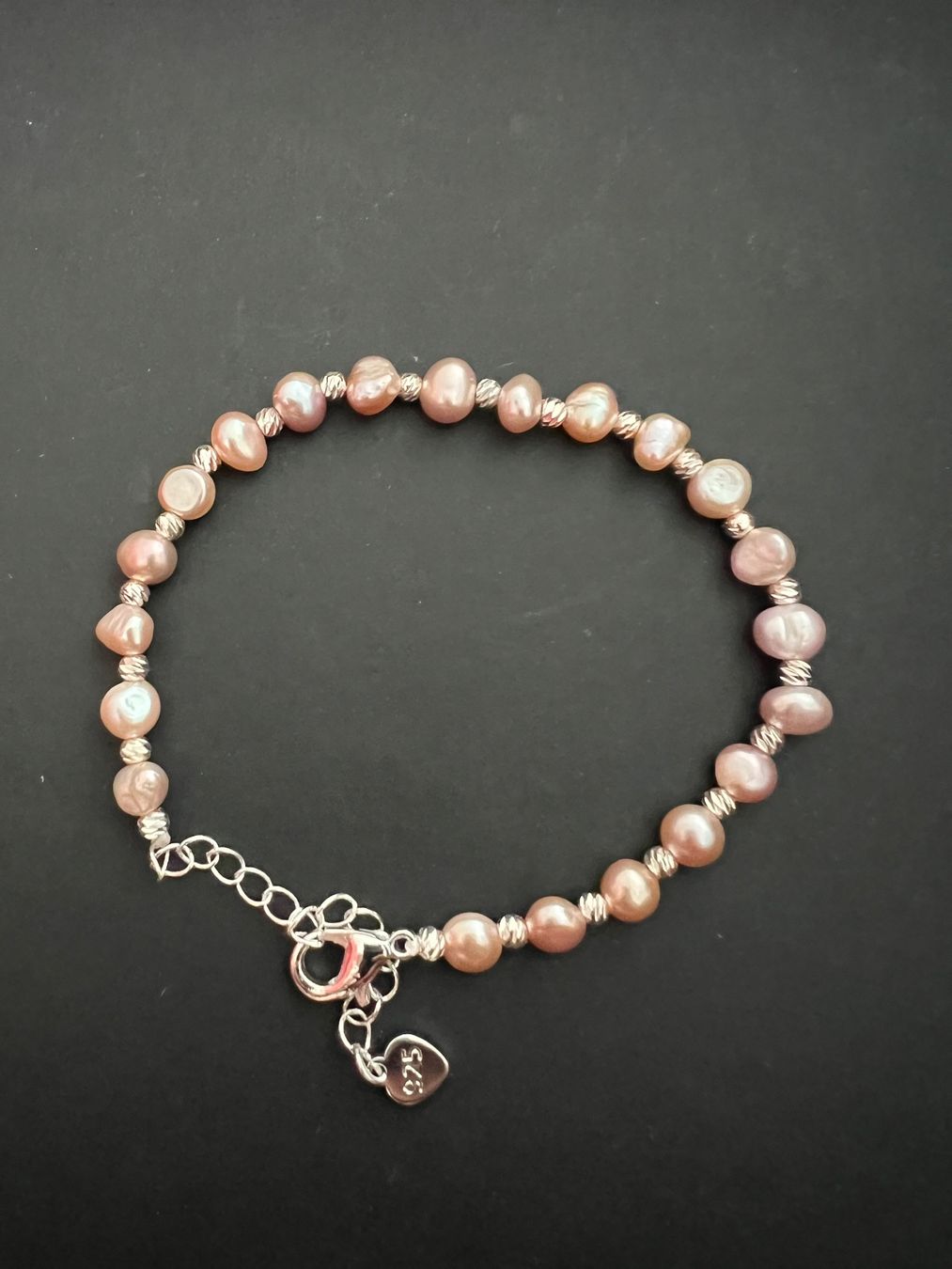 Bracciali & Braccialetti: Perlenarmband, rosé, barock – Nuovo (secondo la descrizione) da Uznach venduto da Ya_x7x6 2