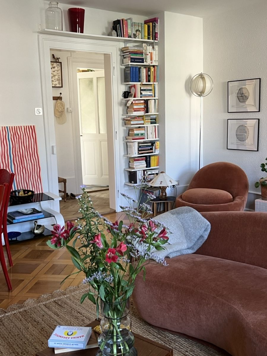 Divani: Sofa Rose Sofacompany rostbraun/terracotta Samt – Usato da Biel/Bienne venduto da leo_h2vb 3