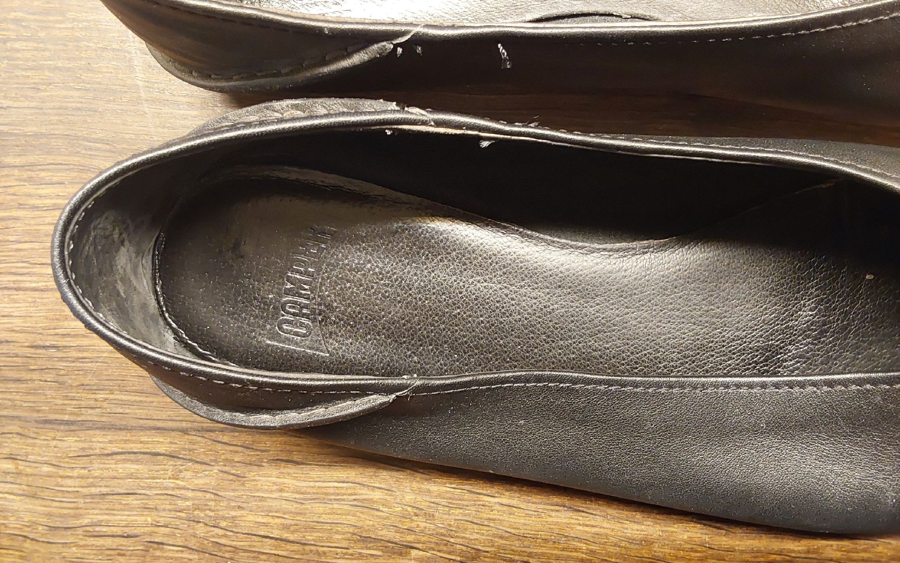 Camper Scarpe da donna: Ballerinas schwarz Camper Leder 40 – Usato da Köniz venduto da scopello12 3