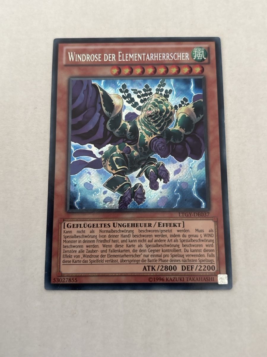 Yugioh Cartes à collectionner: Windrose der Elementarherrscher LTGY-DE037  – D'occasion à Speicherschwendi par YugisKartenKammer