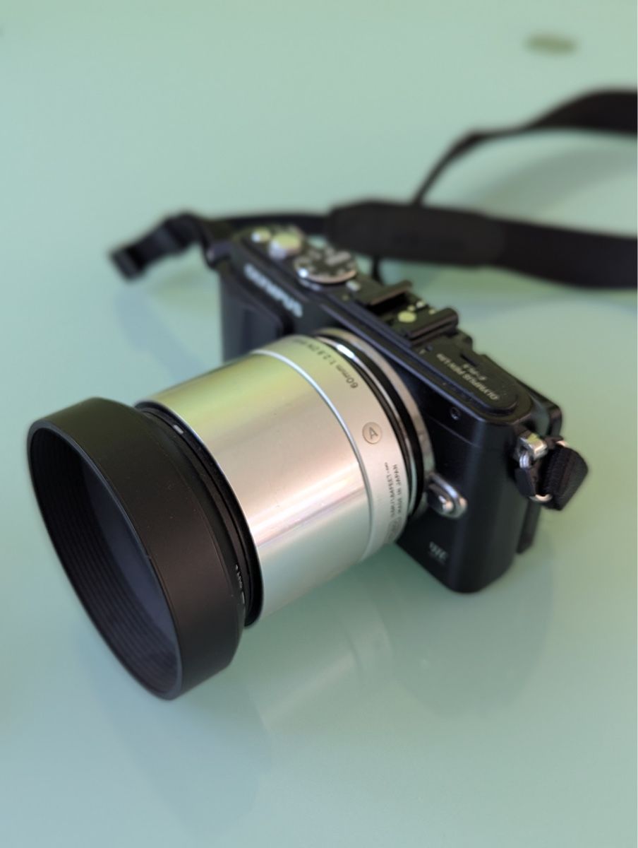 Olympus Kamera: Oympus pen epl5 mit Objektiv  Sigma 6Omm – Gebraucht aus Kirchlindach von Ibag70 6