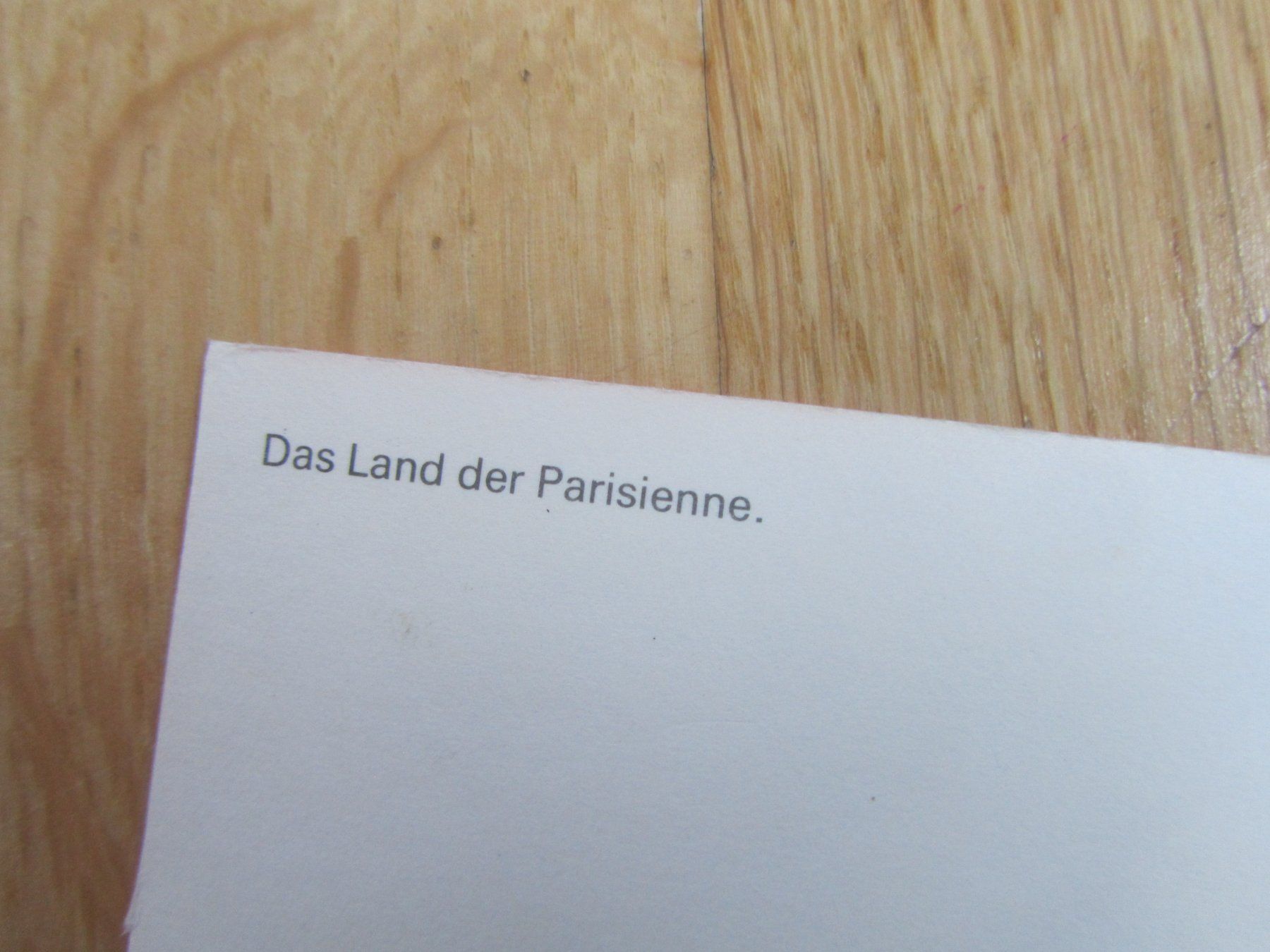 Ansichtskarten: Das Land der Parisienne – Gebraucht aus Seengen von mikelele 1