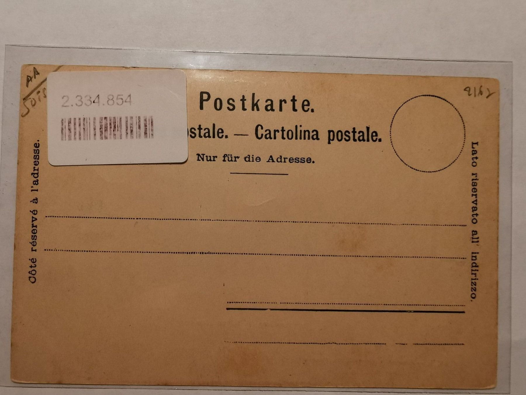 Cartoline postali: CP Genève - Place Neuve vers 1910 – Usato da Pailly venduto da jme99 1
