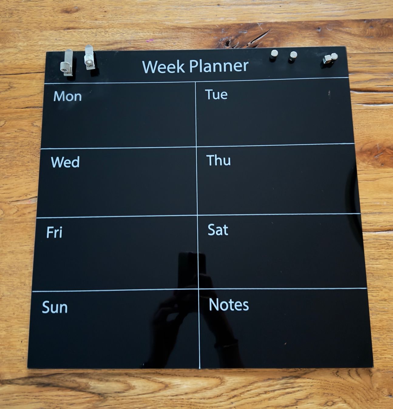 Calendari: Week Planner aus Glas – Usato da Zürich venduto da carlotti