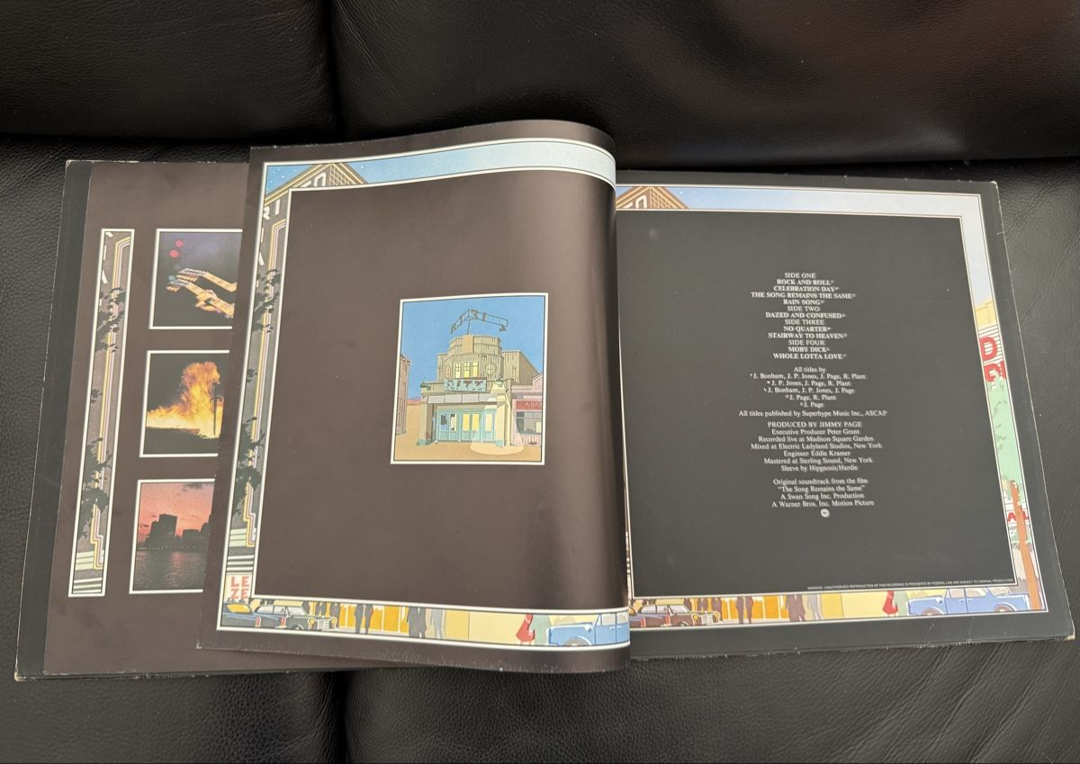 Schallplatten: Led Zeppelin - The Song Remains the Same -  Schallplatte – Gebraucht aus Goldach von Messerguru 3