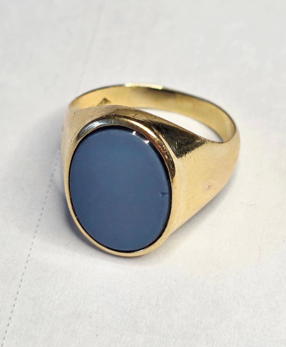 Anelli: Goldring blau – Usato da Zürich venduto da adriben 7