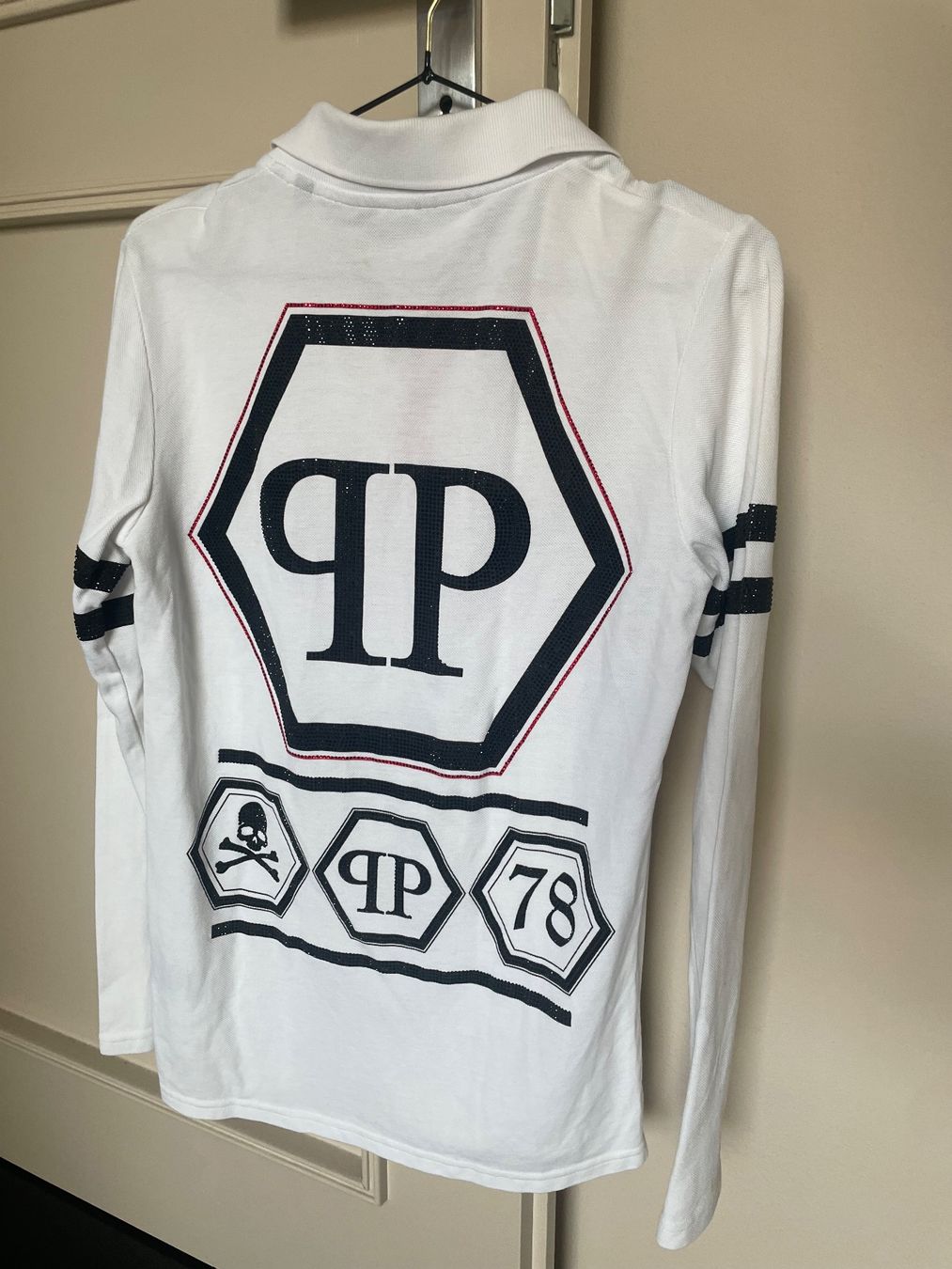 Philipp Plein Hemden, T-Shirts & Polos: Philipp Plein - Strass polo – Gebraucht aus Minusio von Pink222