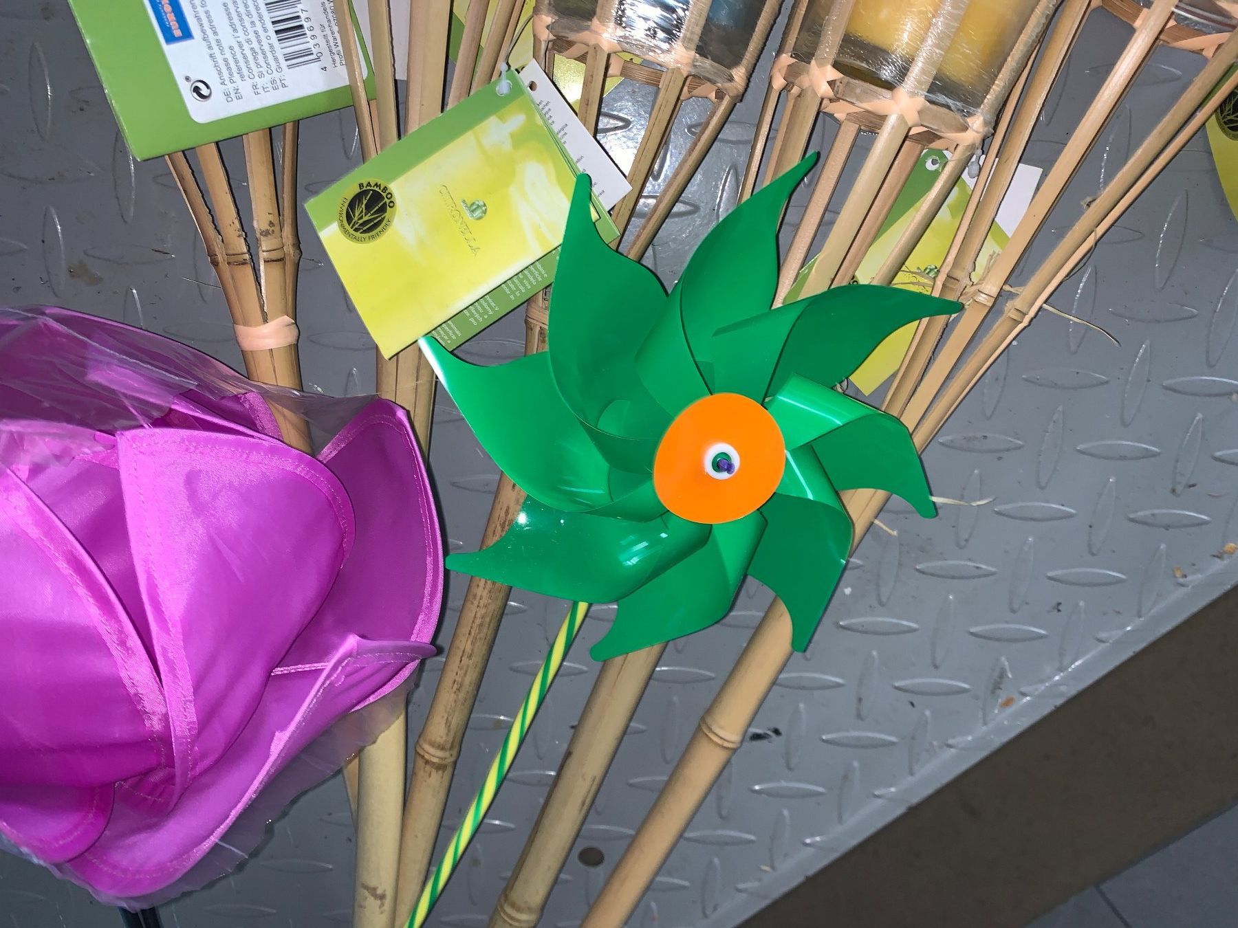 Candele: 5er Set Fackel-Kerzen Gartenkerzen Windräder – Usato da Rickenbach SZ venduto da Frickler 6