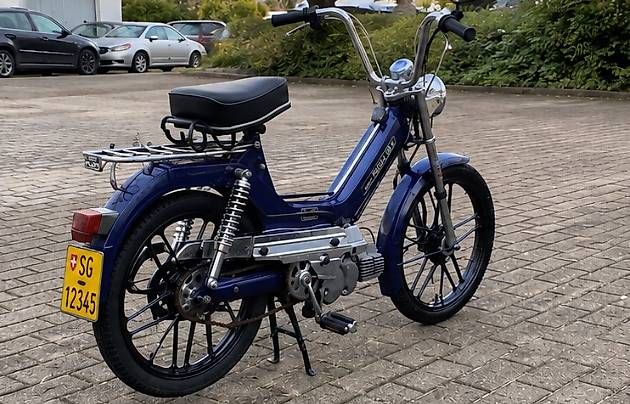 Puch Ciclomotori: Puch Maxi S, Redbull Blau – Usato da Bichwil venduto da ssa_7fmj 2