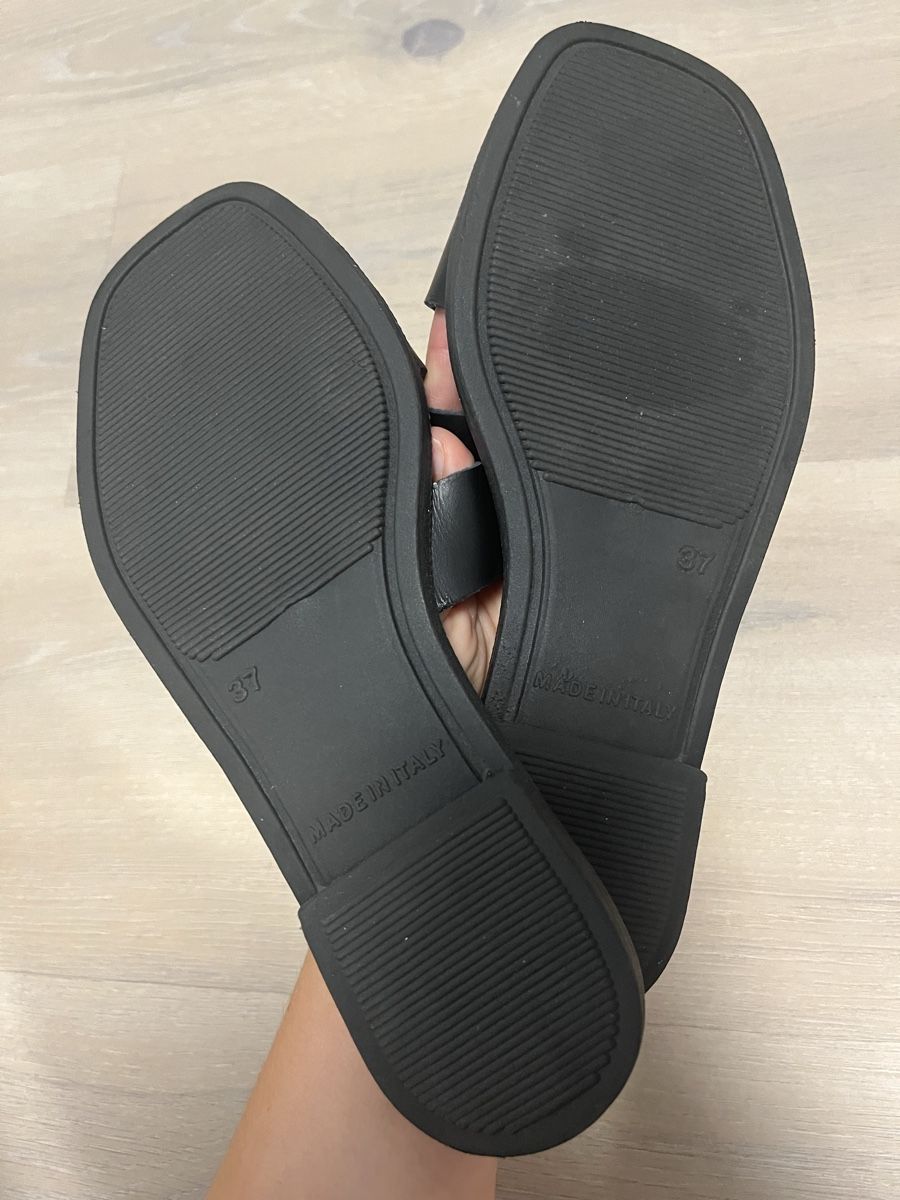 Scarpe da donna: Pantoletten aus Leder schwarz 37 neu – Nuovo (secondo la descrizione) da Birrwil venduto da vanyboo 4