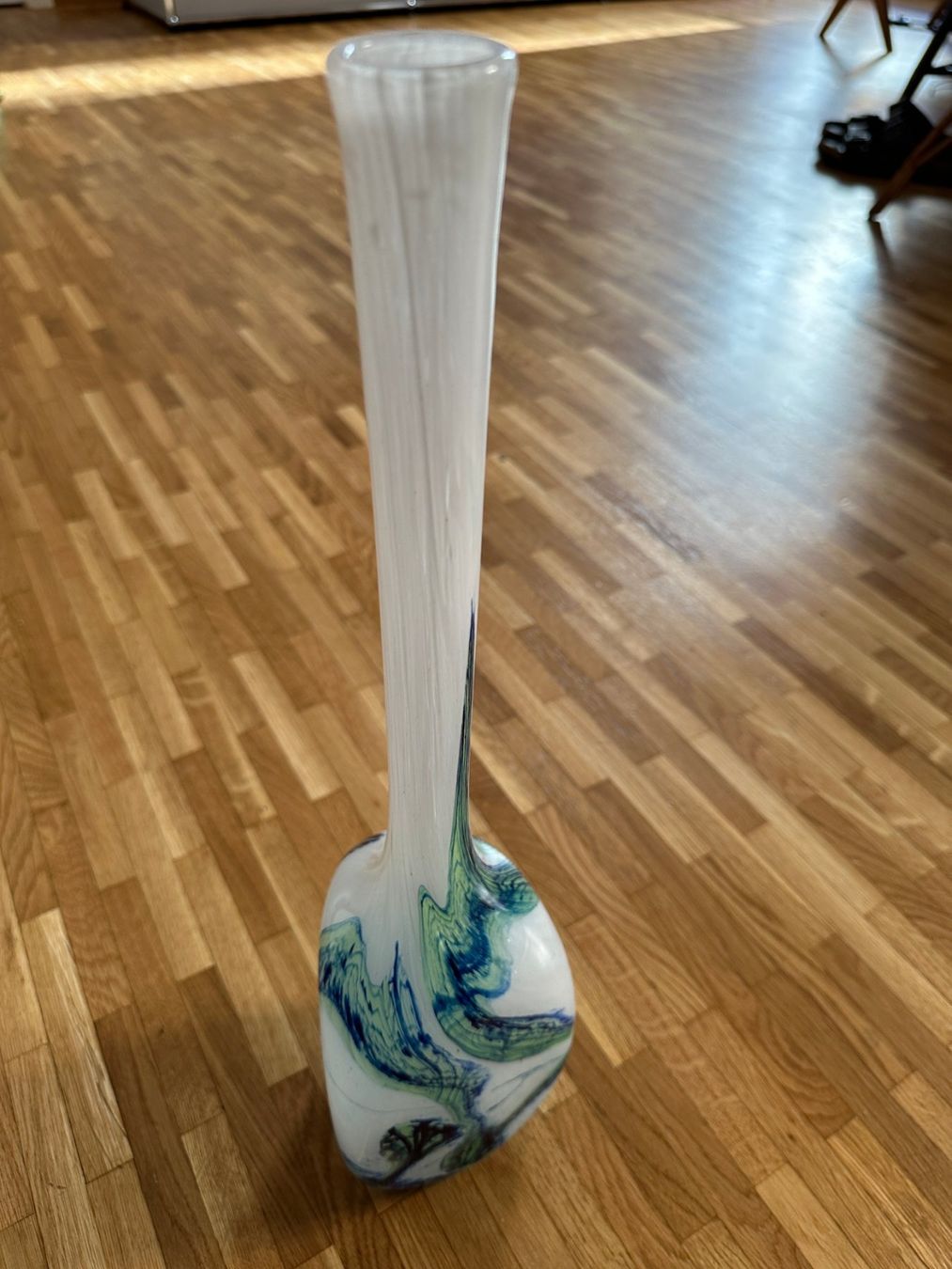 Vasen & Gefässe: Mid century blown glass vase Soliflore - 1960s – Gebraucht aus Lausanne von brixton 4