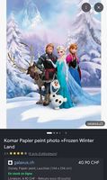 Papier peint "Reine des Neiges"