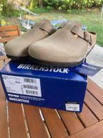 Birkenstock Boston Tabacco Brown / Hellbraun Gr. 43 Leder