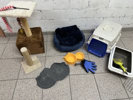 Katzenzubehör Komplettset