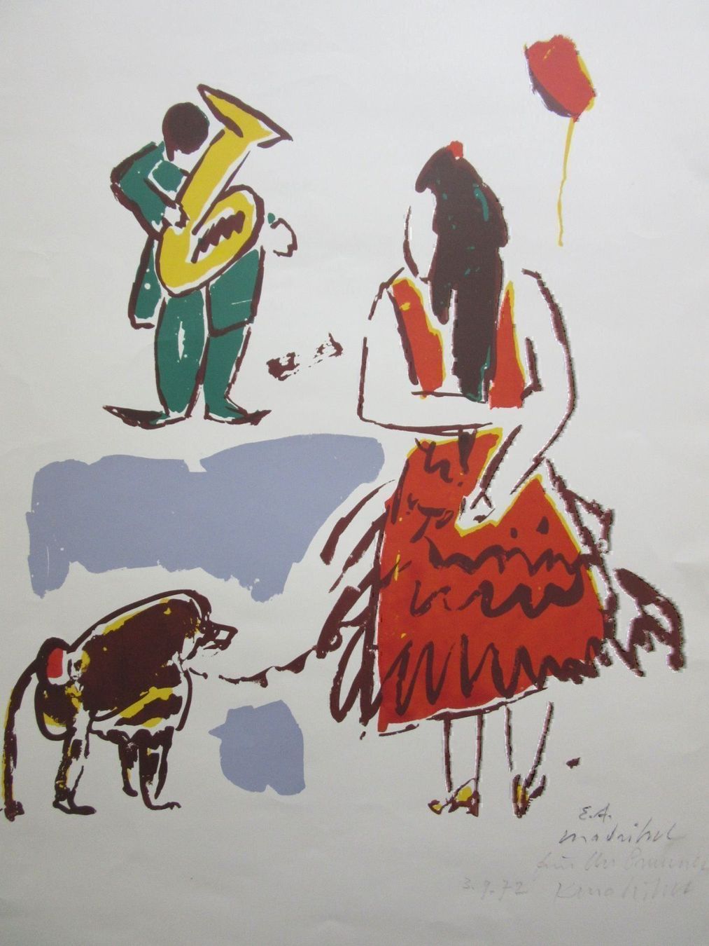 Grafica & Litografie: KARL MADRITSCH LITHOGRAPHIE – Usato da Gersau venduto da grafik-kunst 1