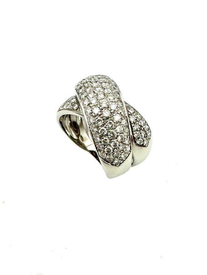 Anelli: Bague Bucherer Or Blanc 18K Et Diamants – Usato da Renens VD venduto da rom_v9jv 6