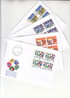 SBK 979 - 982 im 4er-Block FDC