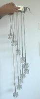 Moderne Deckemlampe, Hängeleuchte Kristallglas 10-Elemente