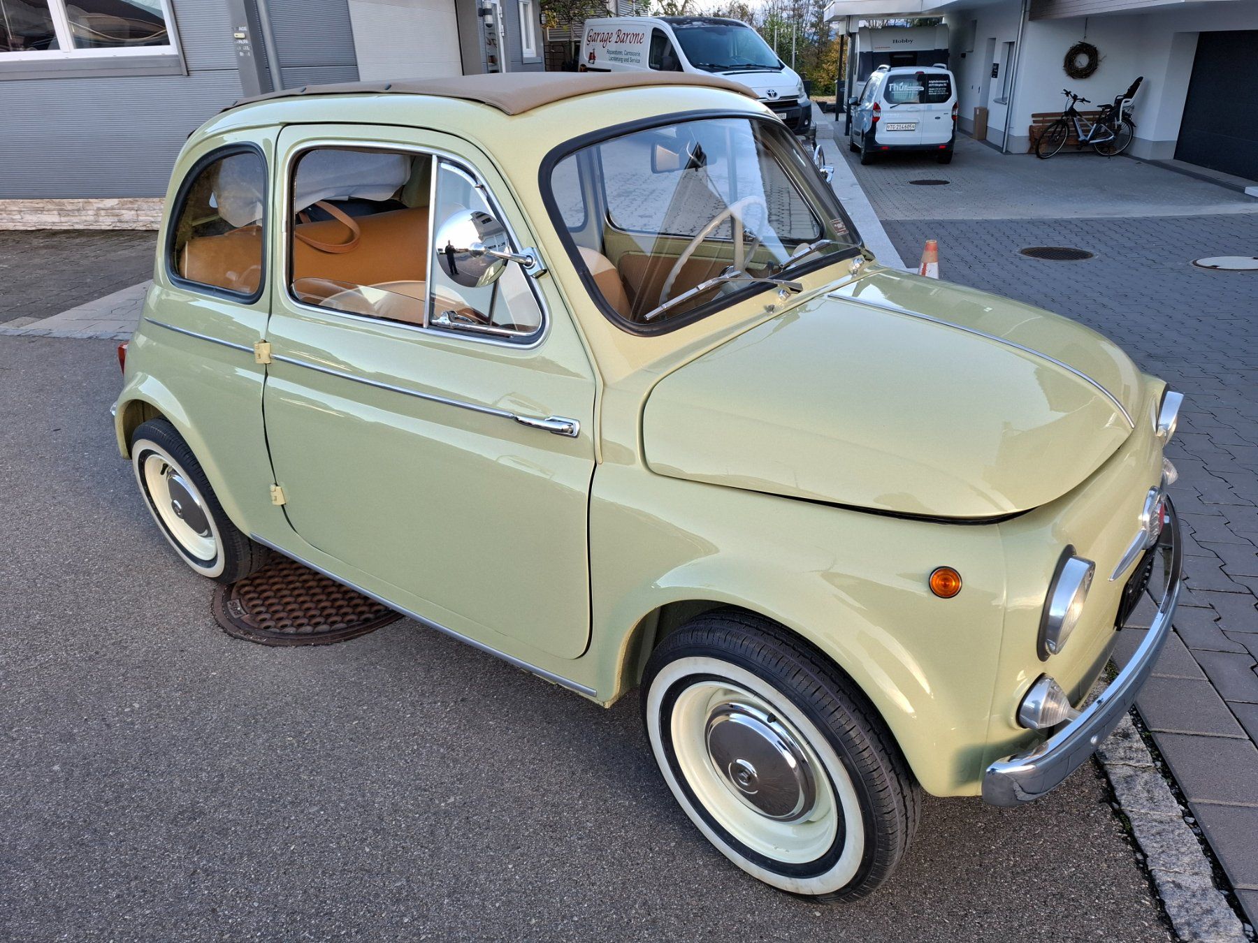Fiat Automobili: Fiat 500 D trasformabile - Cabrio – Usato da Hefenhofen venduto da Garage_Barone 1