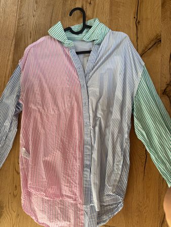 Bluse Zebra Grösse M gestreift Mehrfarbig Zustand gut