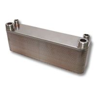 WilTec Edelstahl Wärmetauscher 50Platten