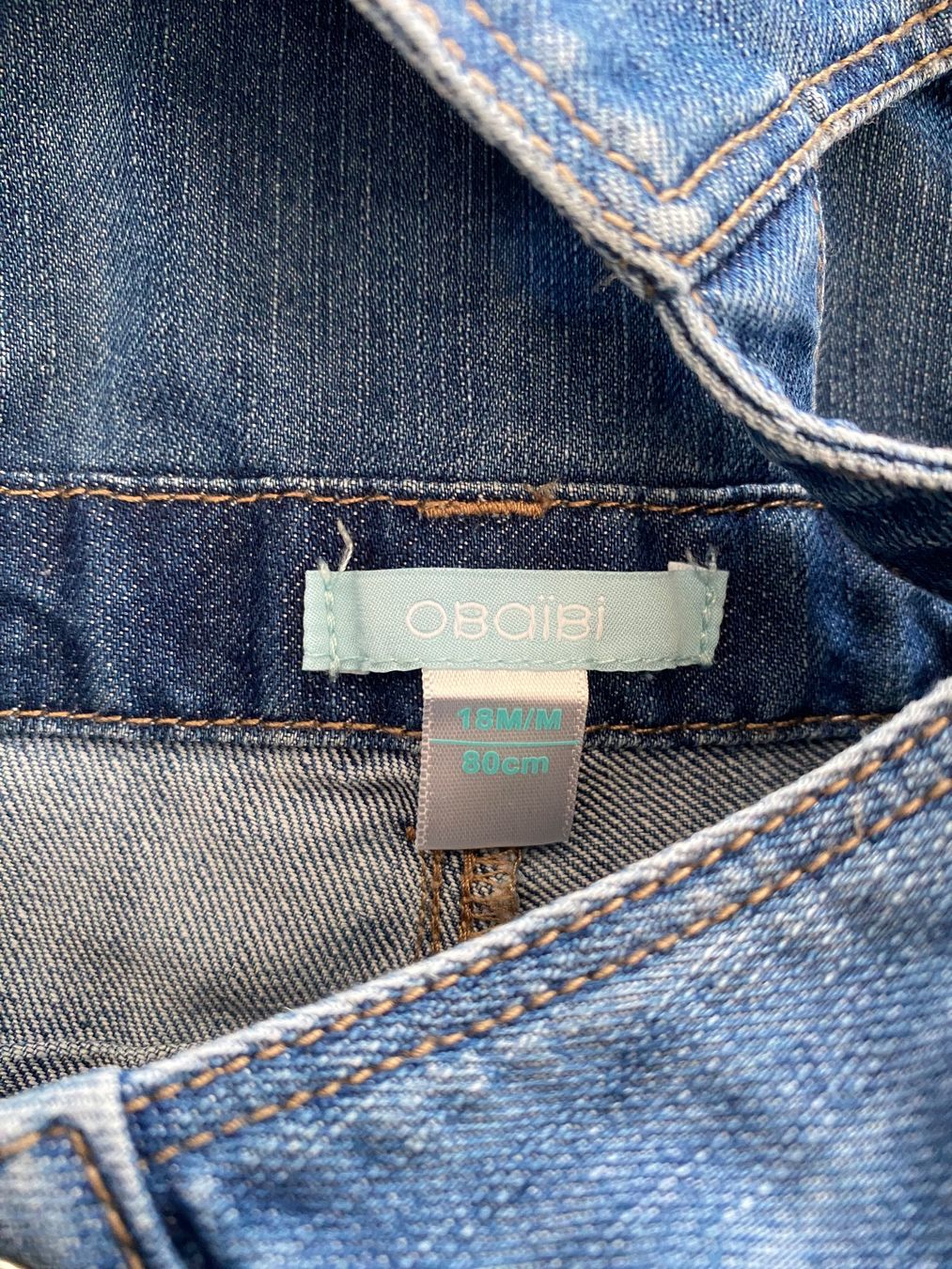 Okaidi Pantaloni: Obaibi Latzhose Gr 80 – Usato da Einsiedeln venduto da PaedeK84 4