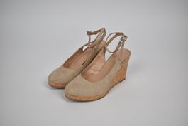 Pesaro Schuhe, beige, Gr.38, wie neu