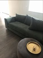 Sofa dunkelgrün 3-Sitzer guter Zustand