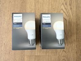 Philips Hue White LED Lampe E27 - NEU