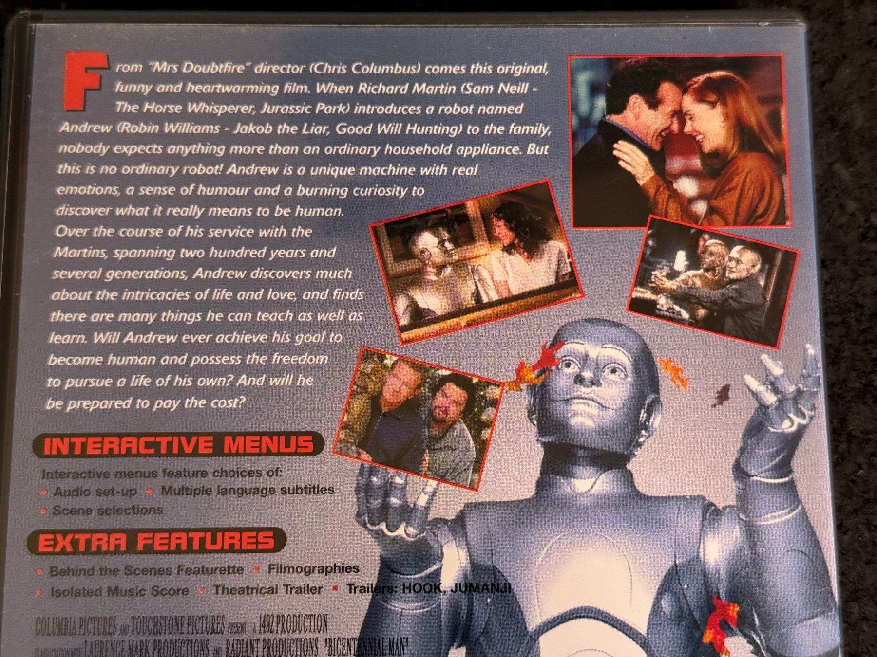 Tutti i DVDs: Bicentennial Man DVD EN Robin Williams – Usato da Fribourg venduto da tschjoly 2