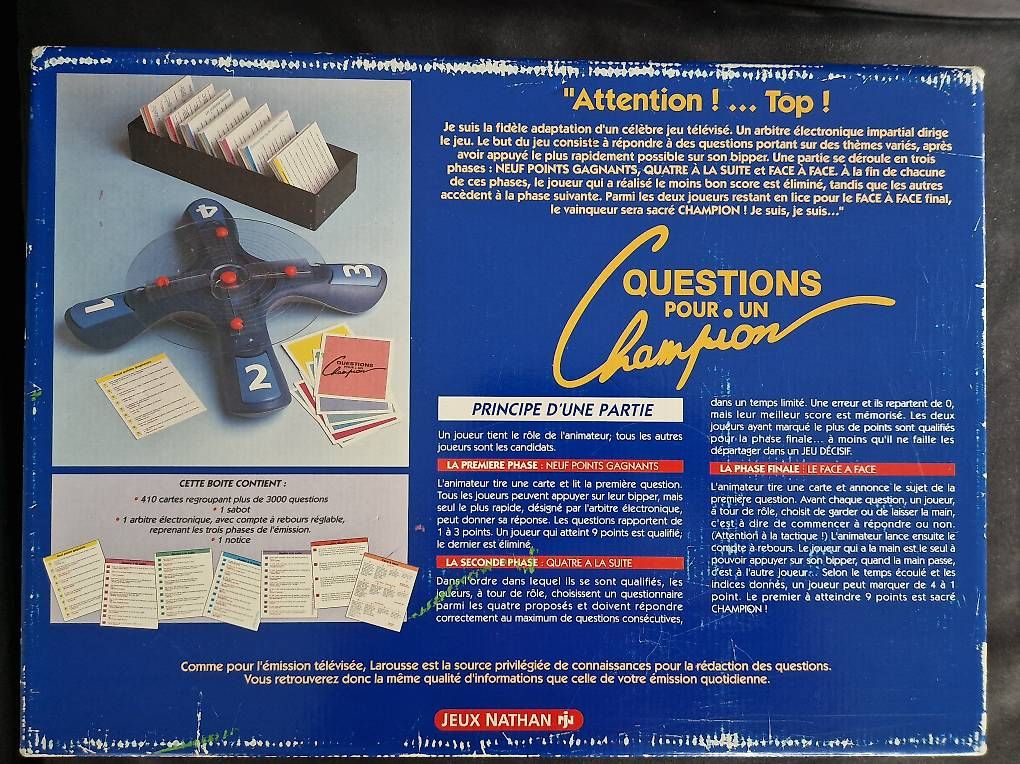 Giochi: Questions pour un champion – Usato da Villars-sur-Glâne venduto da Mark_988 2