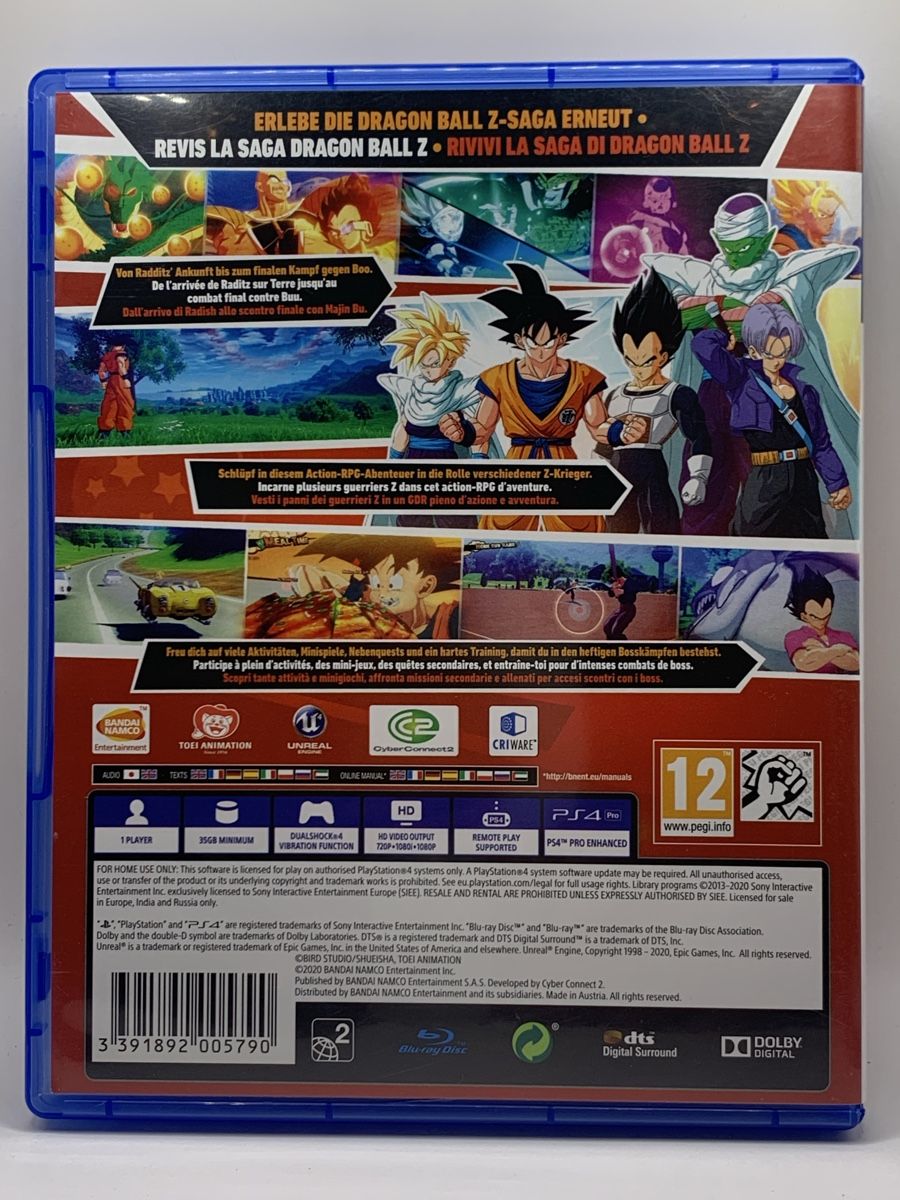 Sony Giochi: PS4 - Dragon Ball Z Kakarot – Usato da Ostermundigen venduto da RG-Collector 1