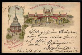 Litho Berlin, Gewerbe-Ausstellung 1896, 