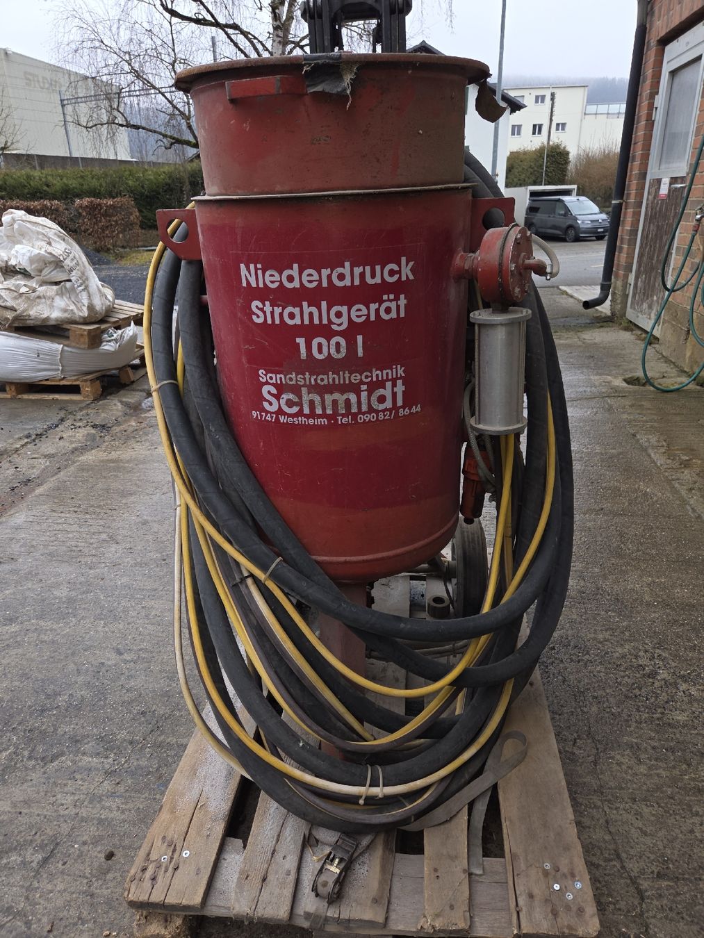 Toutes les machines: Sandstrahlanlage Schmidt – D'occasion à Gipf-Oberfrick par HindenG-O