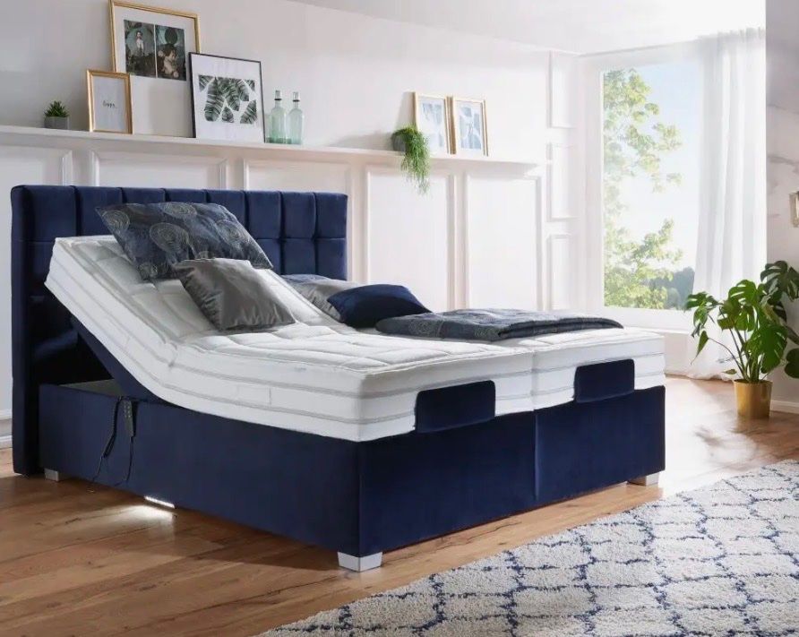 Letti: Oschmann Comfortmaster Ohio 2.0  elektrisches Boxspringbett – Usato da Scherzingen venduto da man_8r9g 2