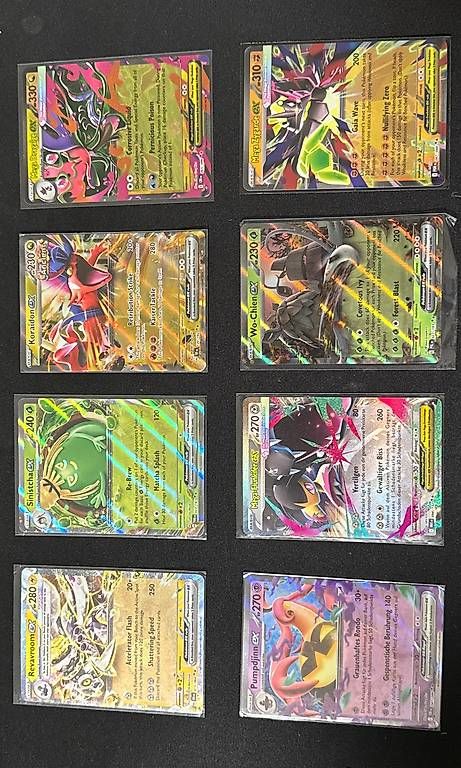 Sammelbilder & Trading cards: Pokemon 8 Karten – Gebraucht aus Volketswil von kev_8cfn