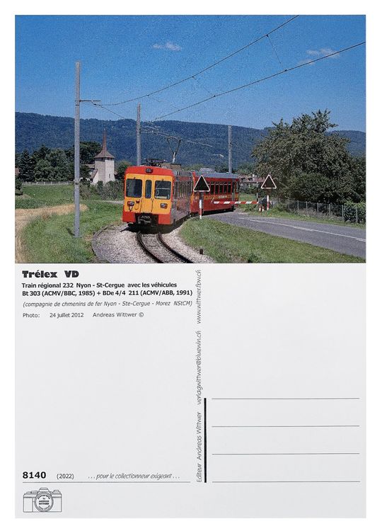 Trélex Nyon Vaud Jura vaudois Bahn NStCM Bt 303 BDe 4/4 211 | Kaufen ...