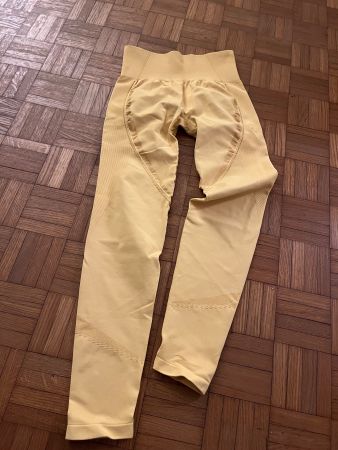 Women's Best Leggins Pastellgelb Grösse 36
