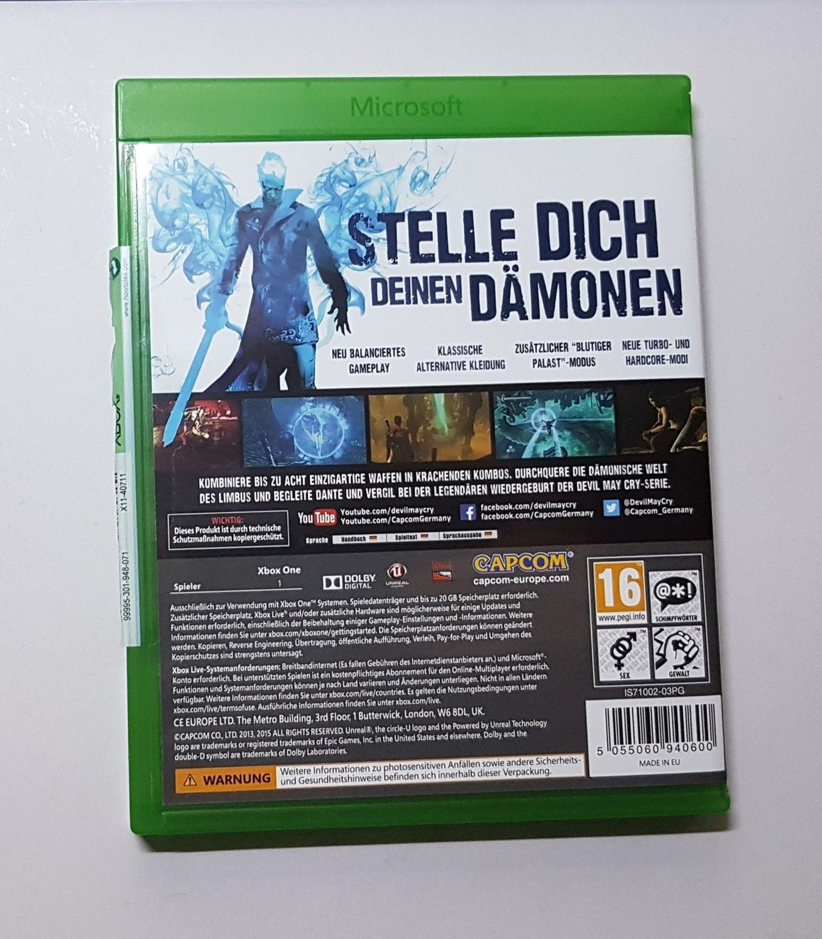 Microsoft Giochi: DMC Devil May Cry Definitive Edition die Dämonen  XB One – Usato da Schüpfheim venduto da Games_Spielkonsolen 2