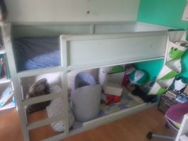 Hochbett Kinderbett IKEA Kura 90x200cm