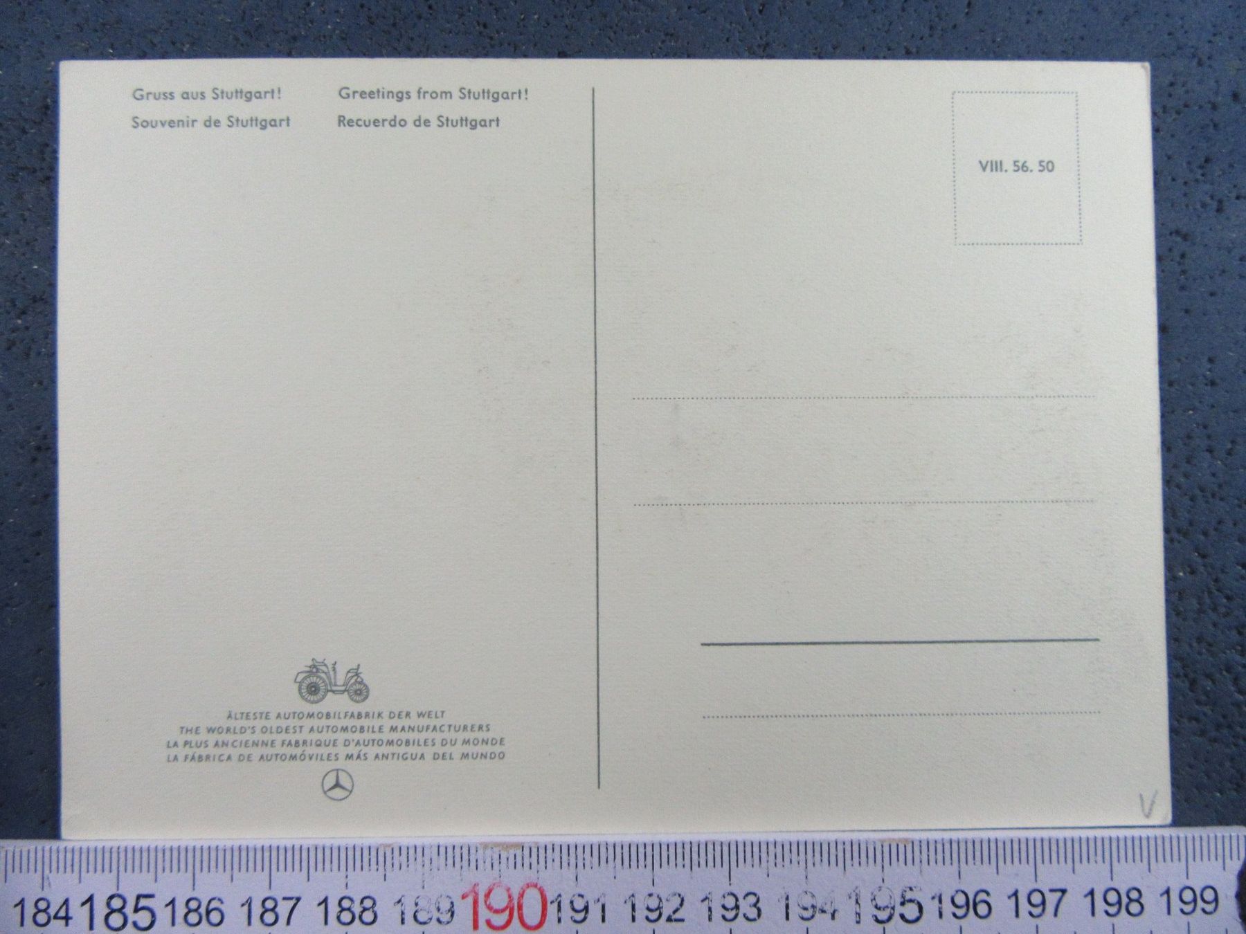 Cartoline postali: AUTO AK OLDTIMER BENZ 1888 – Usato da Ettingen venduto da Hausi4711 1