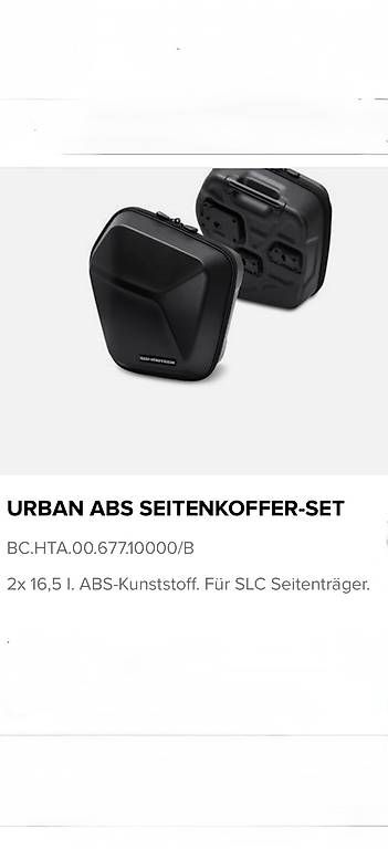 Valigie: sw motech Seitenkoffer  – Usato da Kaltbrunn venduto da ducati1000