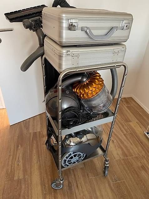 Aspirapolveri & Accessori: Putz Wagen mit Dysen Staubsauger und Dampfgerät – Usato da Grenchen venduto da schrol63 2