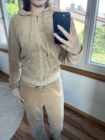 vintage juicy couture trackjacket beige  